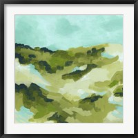 Framed Spring Hillside I