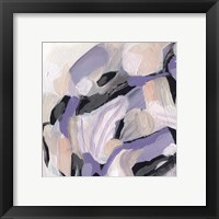 Framed 'Lilac Scramble III' border=