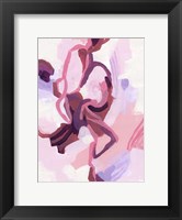 Framed Gardenia Abstract I