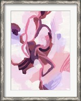 Framed Gardenia Abstract I