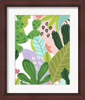 Framed 'Party Plants I' border=