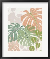 Sherbet Tropical I Framed Print