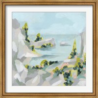 Framed Pastel Cove I