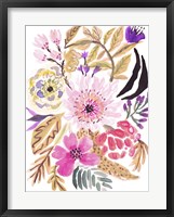 Framed Flower Posy II