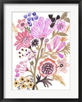 Framed Flower Posy III