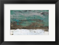 Framed Patina Shimmer I