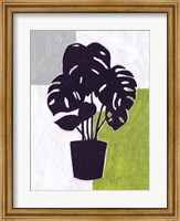 Framed Green Plantling II