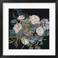 Framed Violet Bouquet I