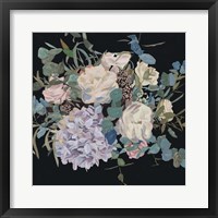Framed Violet Bouquet II