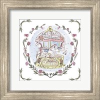 Framed Winter Carousel I