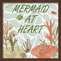 Framed Mermaid at Heart I