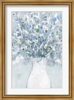 Framed Powder Blue Arrangement in Vase II