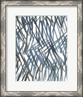 Framed 'Blue Grass I' border=