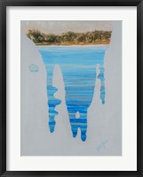 Running Water I Framed Print