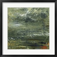 Encaustic Tile in Multi II Framed Print