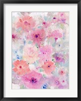 Framed Bright Floral Design I