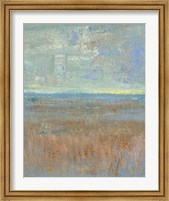 Framed 'Evening Marsh I' border=