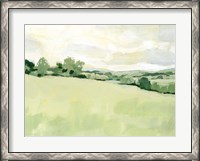 Framed Pearly Pasture I
