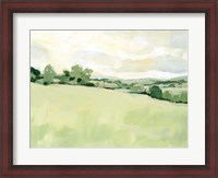 Framed Pearly Pasture I