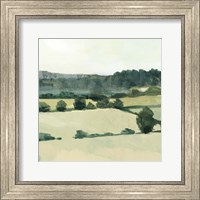 Framed Textured Countryside I