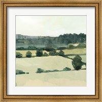 Framed Textured Countryside I