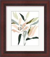 Framed Lily Abstracted II