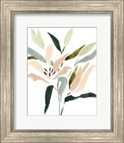 Framed Lily Abstracted II