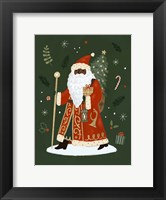 Framed Little St. Nick II