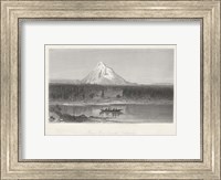 Framed Mount Hood from the Columbia