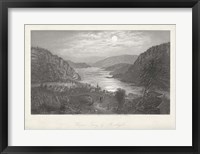 Framed Harper's Ferry by Moonlight