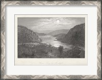Framed Harper's Ferry by Moonlight