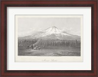 Framed Mount Shasta