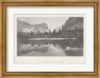 Framed Mirror Lake, Yosemite Valley