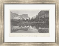 Framed Mirror Lake, Yosemite Valley
