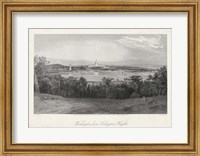 Framed Washington from Arlington Heights