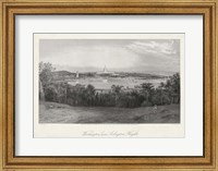 Framed Washington from Arlington Heights