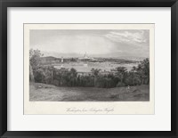 Framed Washington from Arlington Heights