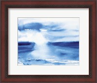 Framed Ocean Blue III