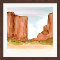 Framed Desertscape VI