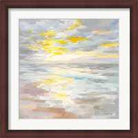 Framed Sunup on the Sea