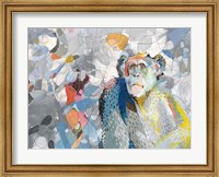 Framed Abstract Chimpanzee