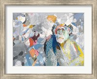 Framed Abstract Chimpanzee