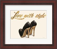 Framed Shoe Festish Live with Style Clean