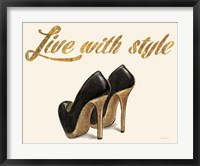 Framed Shoe Festish Live with Style Clean