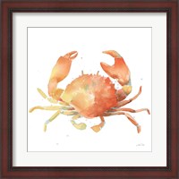 Framed Summertime Crab