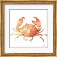 Framed Summertime Crab
