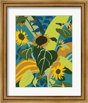 Framed Sunflowers