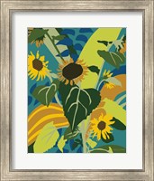 Framed Sunflowers