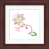 Framed Everyday Chinoiserie Flower II
