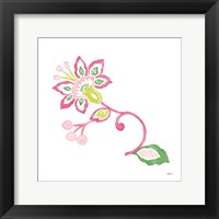 Everyday Chinoiserie Flower II Framed Print